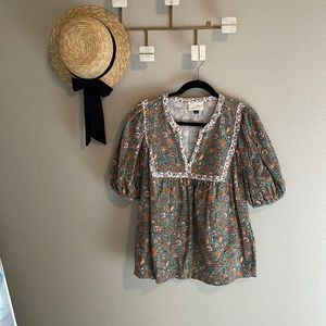 🌻3 for $30🌻Boho Babydoll Blouse XL